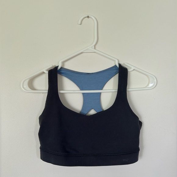 Dark Grey Lululemon Sports Bra - Picture 1 of 5